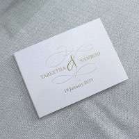 Transparent Acrylic Invitation Card With Hard Cover 2020 Wedding Invitation With Envelope